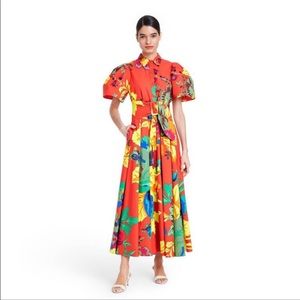 Christopher John Rogers X Target MIDI shirt Dress